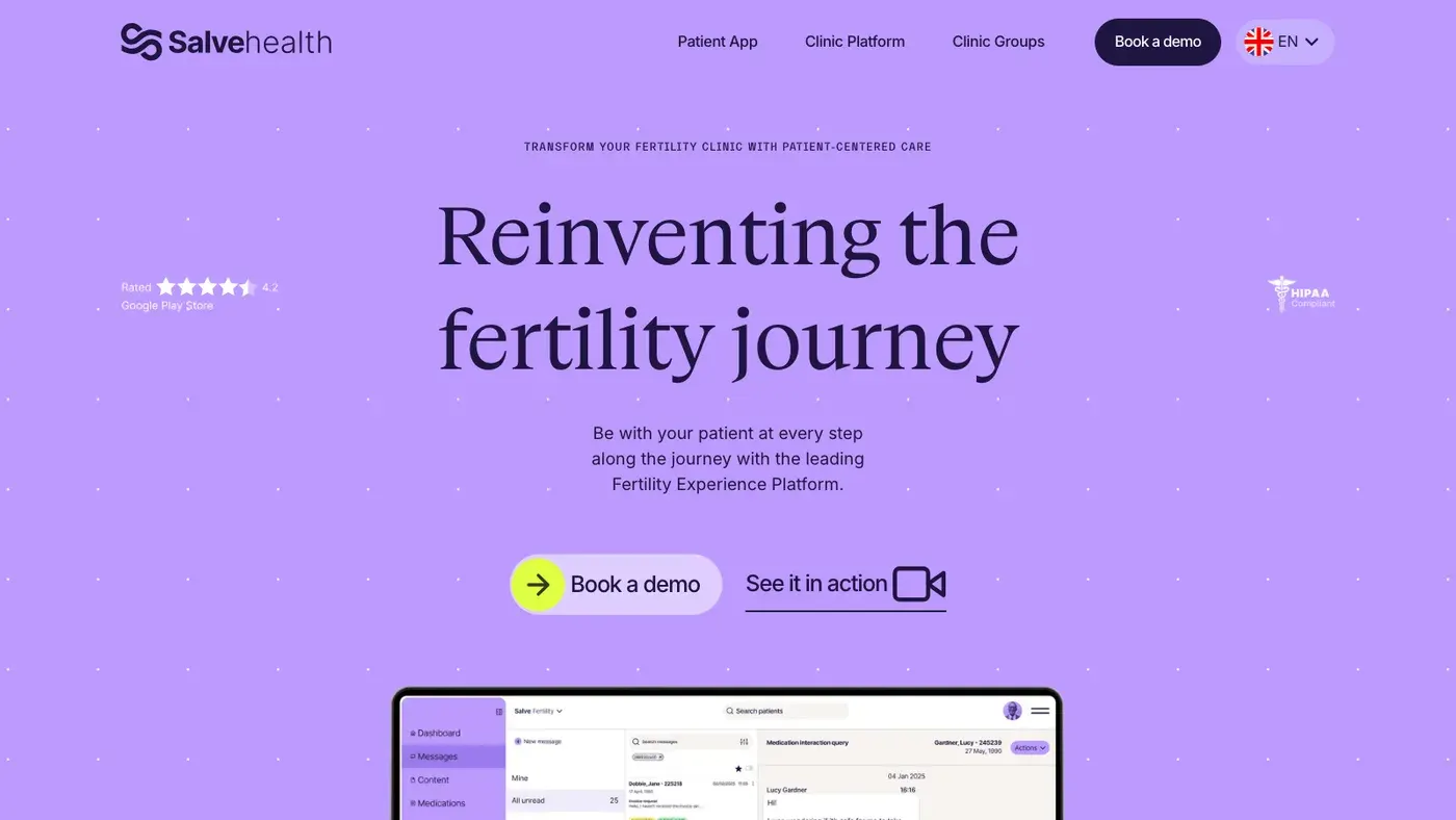 salvehealth.com: Reinventing the fertility journey